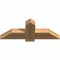 Ekena Millwork Eugene Smooth Timber Gable Bracket, Western Red Cedar, 36"W x 13"H x 3 1/2"D x 5 1/2"F, 9/12 Pitch GBW036X13X0406EUG00SWR - alternate 5